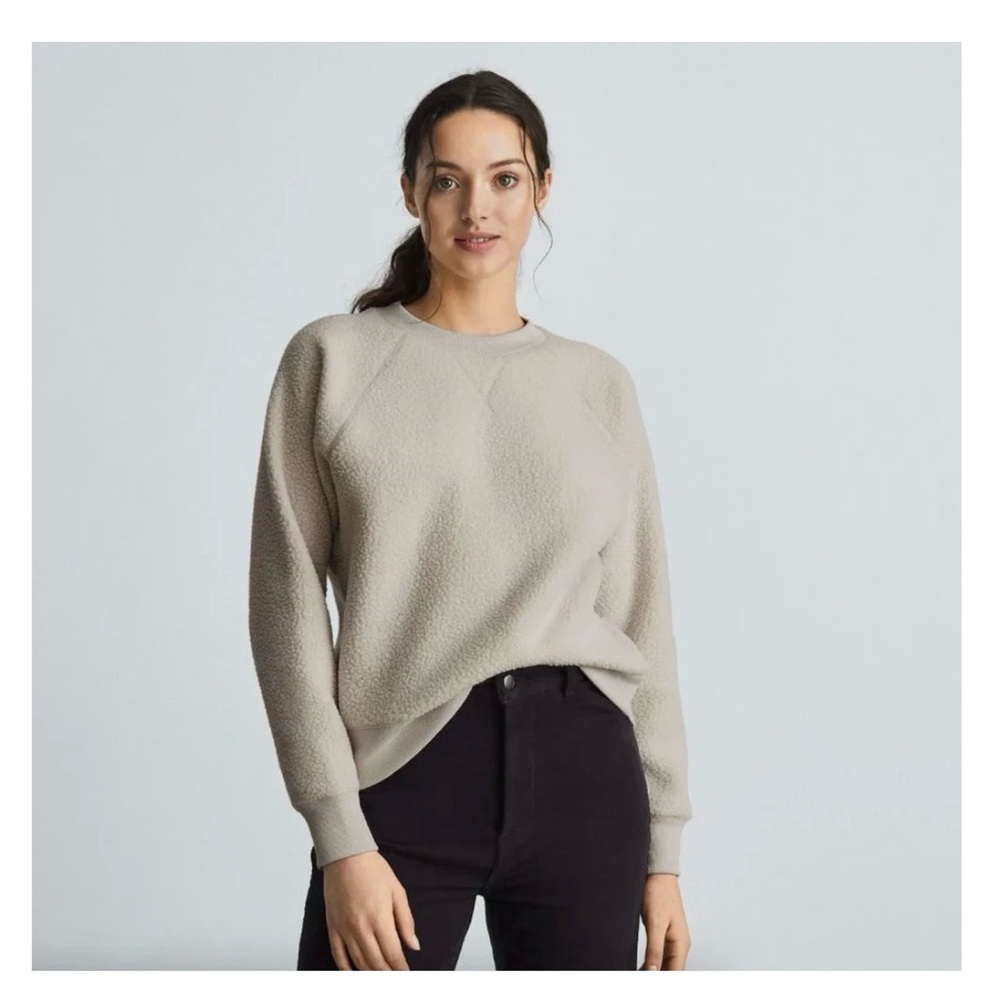 Everlane ReNew Fleece Sweatshirt Size Medium